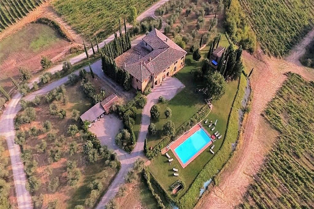 Villa Santa Virginia Siena Eksteriør bilde